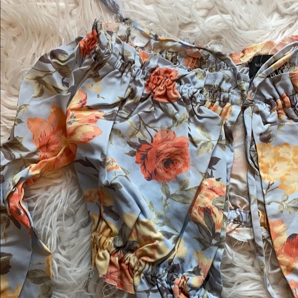 NEW • Majorelle • Sangria Floral Crop Top Large - Picture 7 of 8